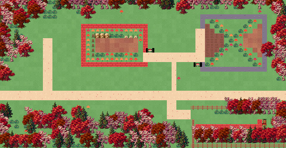 Map of Petal Arcade