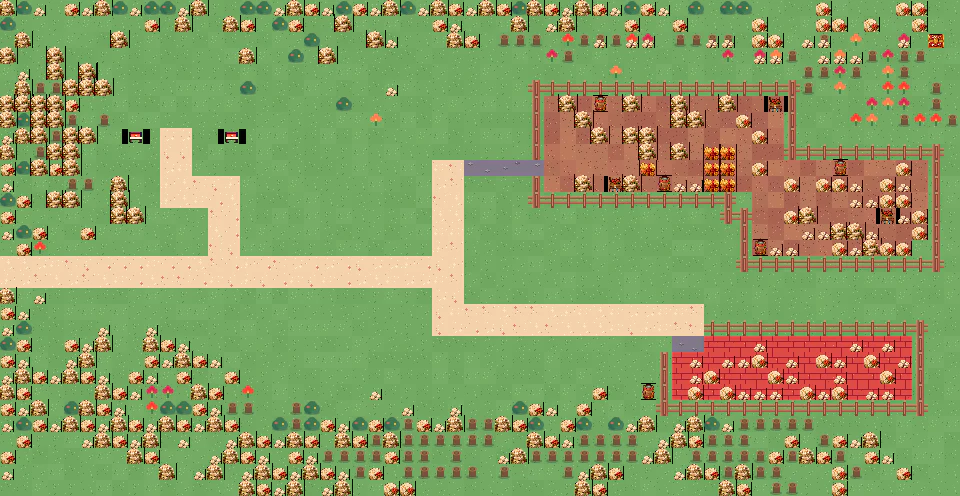 Map of Sunwheel Cut